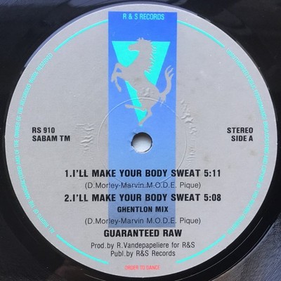 Guaranteed Raw - I'll Make Your Body Sweat, 12'', (Vinyl)