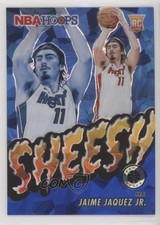 2023-24 NBA Hoops Premium Stock Sheesh Blue Ice Prizm 64/99 Jaime Jaquez Jr 0ie9
