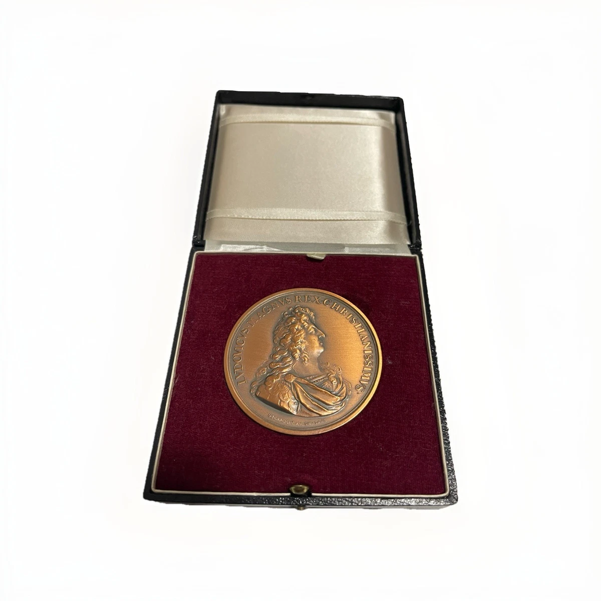 1674 フランス ルイ14世 国王 勲章 超大型 ブロンズメダル Medal Louis Xiv for sale | eBay