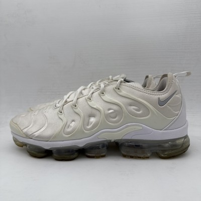 Nike Air Vapormax Plus Vm Men's Size 12.5 Running Shoes White Pure Platinum