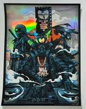 Wu-Tang Clan Poster MSG Madison Square Garden NYC 2025 #’d X/130 Official *FOIL*