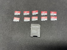 Lot Of 10 Sandisk 32GB Ultra Micro SD HC Class 10 TF Flash Memory