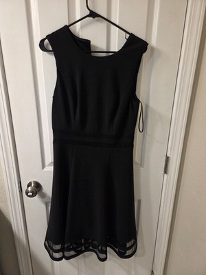 White House Black Market Womens Black Back Zip Maxi Dress Size 8 #S149 |  eBay