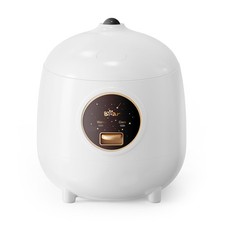 Bear Mini Rice Cooker small, A-Snow White(1.2L) with Easy One Button Control