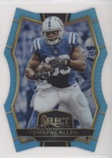 2016 Panini Select Premier Level Die-Cut Light Blue Prizm /125 Dwayne Allen b9e