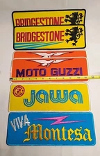 Vintage Motorcycle Montesa JAWA Bridgestone Moto Guzzi Large Biker 6 Patch NOS 