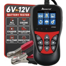 Aermotor Car Battery Tester 6v-12v Load Tester Charging System Analyzer