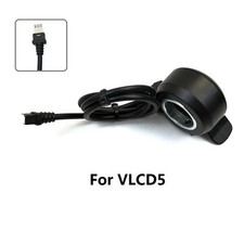 Thumb Throttle 3 Pin Connector 35cm 36V/48V Black E-Bike Easy To Install