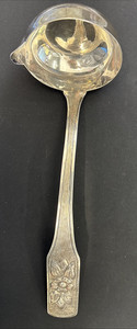 Sanborn's Sterling Silver Sauce Ladle Single Spouted  ...309.5 grams R-90