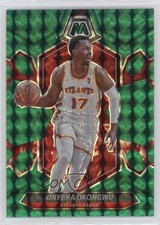 2023-24 Panini Mosaic Choice Green Fusion Prizm 18/18 Onyeka Okongwu #83 gp1