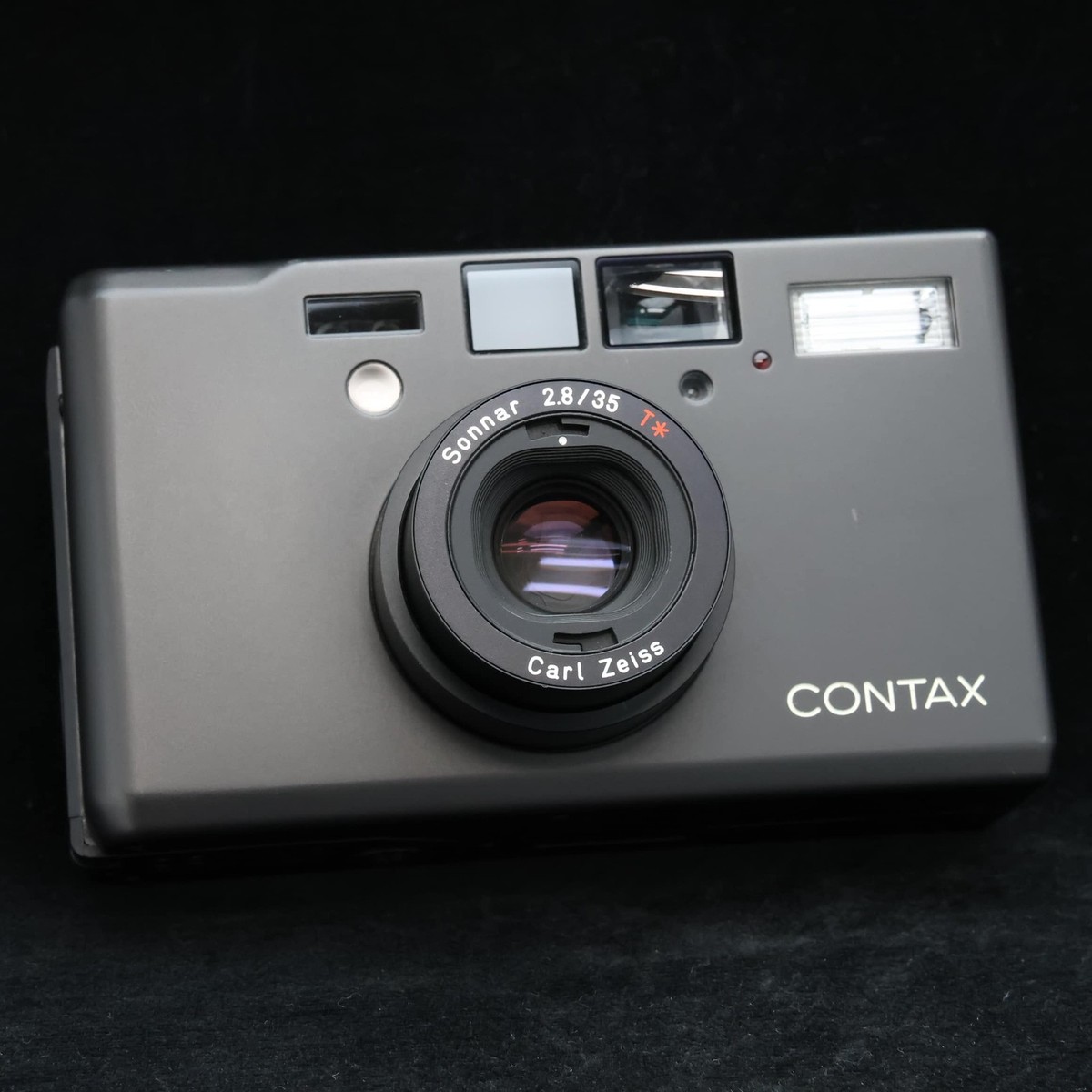 Contax T3 Titanium Black Point and Shoot Film Camera #92 | eBay
