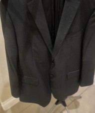 Men s Valentino Blazer Coat Jacket 100 Wool RN 43835 Size 50 R Gray