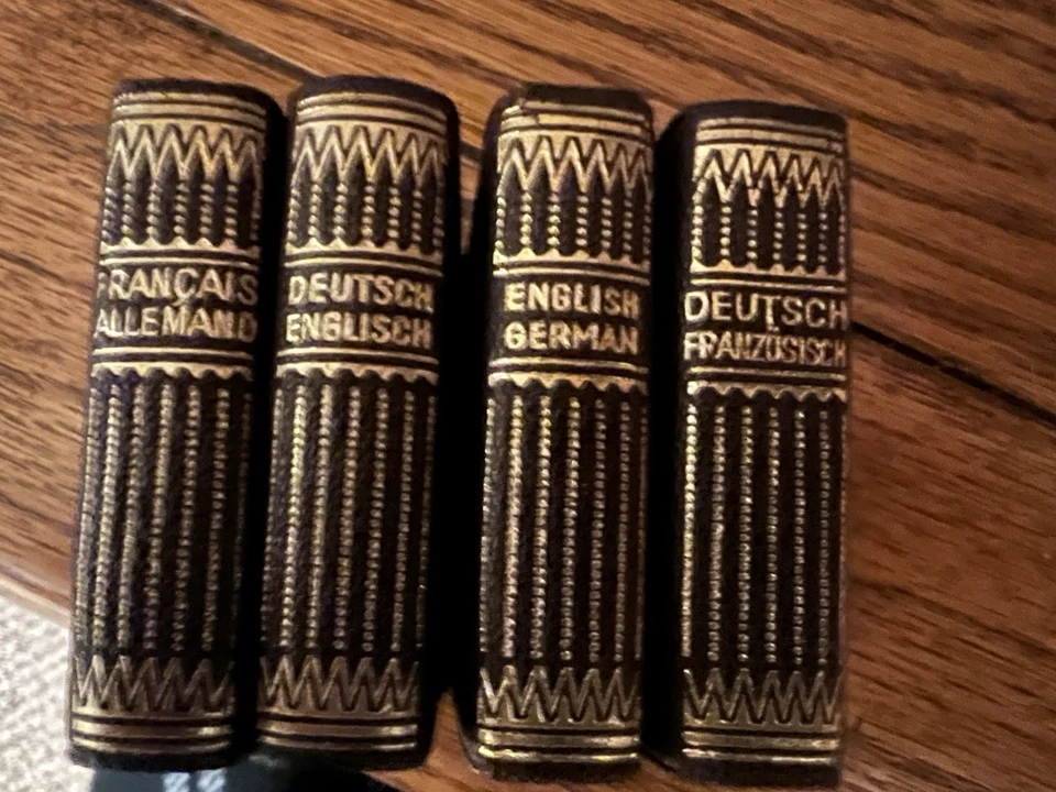 RARE!!! Langenscheidts Miniatur-Wörterbuch Lilliput Series German Edition - Image 2 of 4