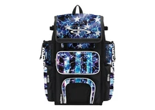 Boombah Superpack Bat Bag-Backpack Version (no wheels)-Holds 4 Bats-USA Banner