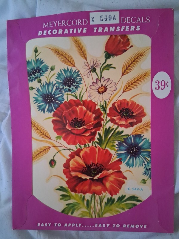 meyercord vintage decals