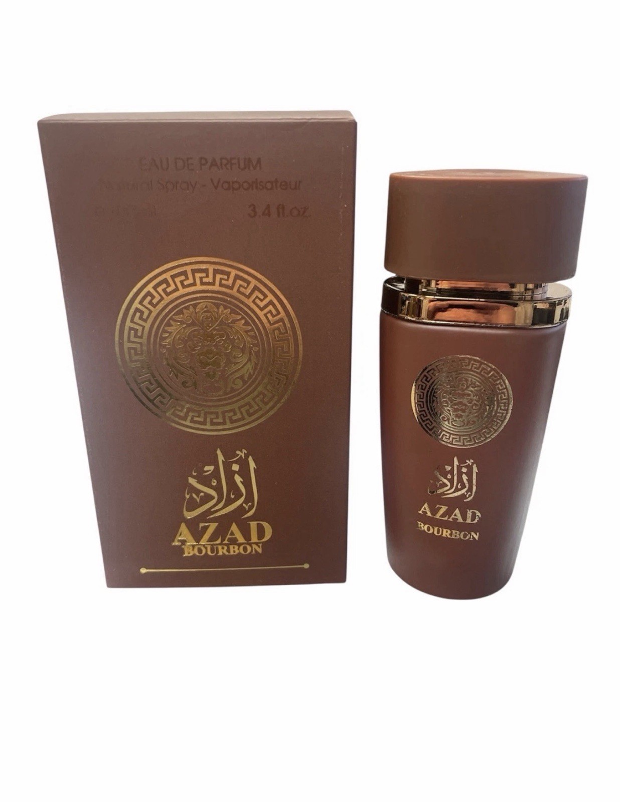 Azad Bourbon Pour Homme Eau de Parfum Spray 100ml 3.4 fl oz Regular Size