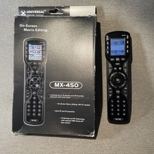 Universal Remote Control MX-450 Custom Progra...