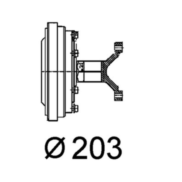 Kupplung KüHlerlüFter Mahle CFC 102 000P KüHlung-image
