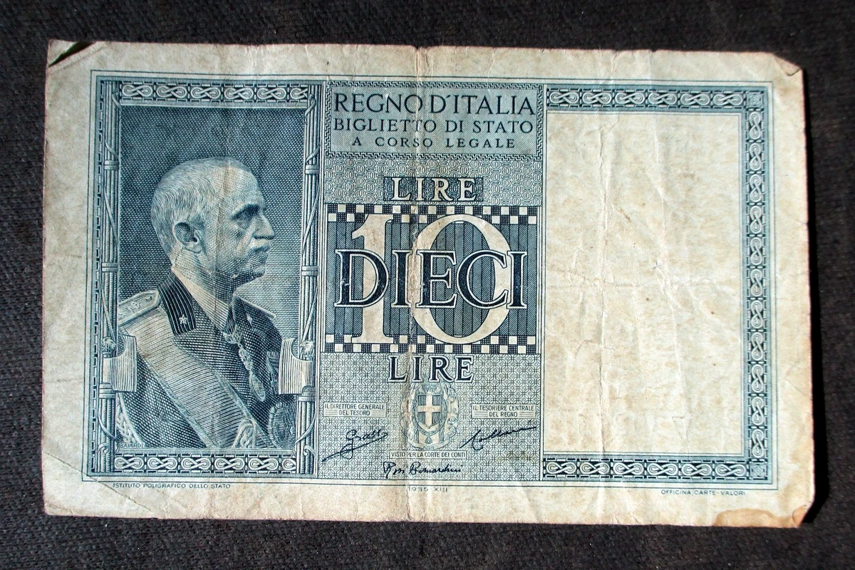 1935 年意大利，圣马力诺和梵蒂冈纸币| eBay