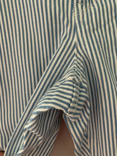 Seven7 Jeans Women Blue White Nautical Preppy Boating SZ 8 Casual Career Straigh - Picture 6 of 17