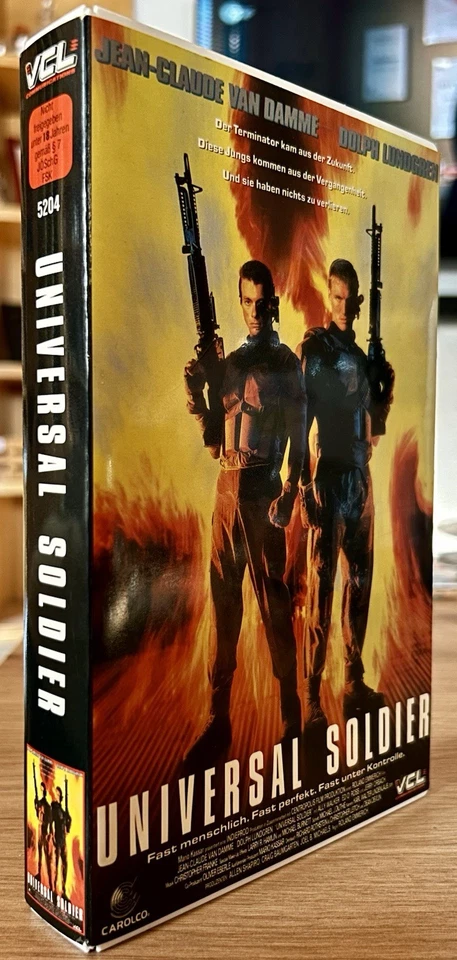 VHS Universal Soldier (1990) - VCL Video Großbox Erstausgabe - Kult! FSK 18 - Bild 3 von 4