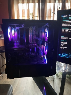 Powerful Gaming PC -RTX 4060 Ti, i5-13600K, ASUS Z790, 32GB DDR5, RGB LED Remote