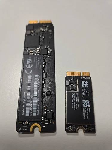 Ssd (256GB) + WiFi Adapter For MacBook A1466 Samsung(12pin+16pin) MZ-JPU256T/0A2