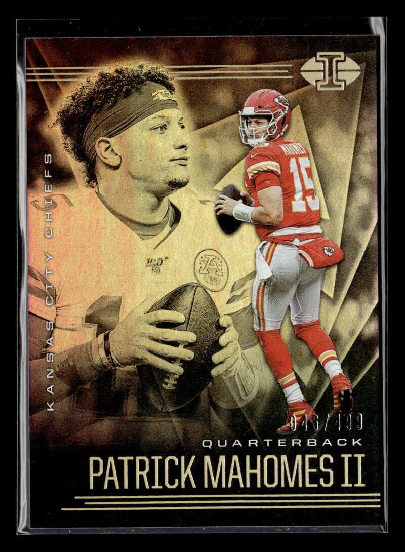 2020 Panini Illusions Patrick Mahomes II Trophy Collection Bronze /499 #2 UX5878