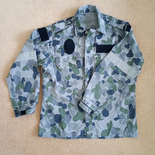 OBSOLETE Australian Navy DPNU Auscam Long Sleeve Button Up Camouflage Shirt