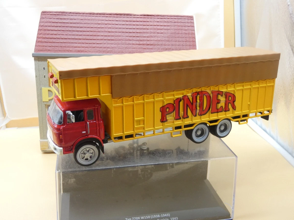 Remorque Cirque Pinder, Cage à Léopards – Direkt Collections, 1:43, Occasion