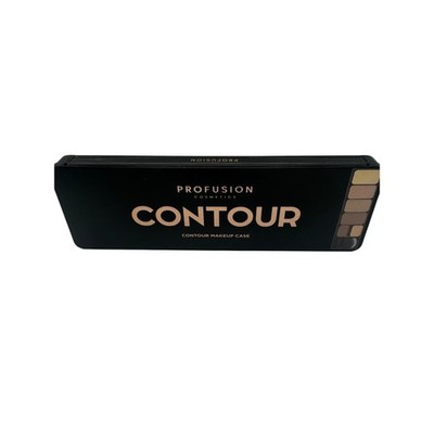 Profusion Cosmetics 6 Shade Contour Palette And Brush Make Up Case Sealed NIB