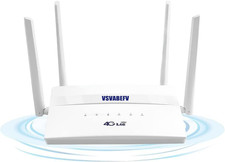 4G LTE Wireless Router with SIM Card Slot Unlocked 300Mbps Wireless Mobile Wifi