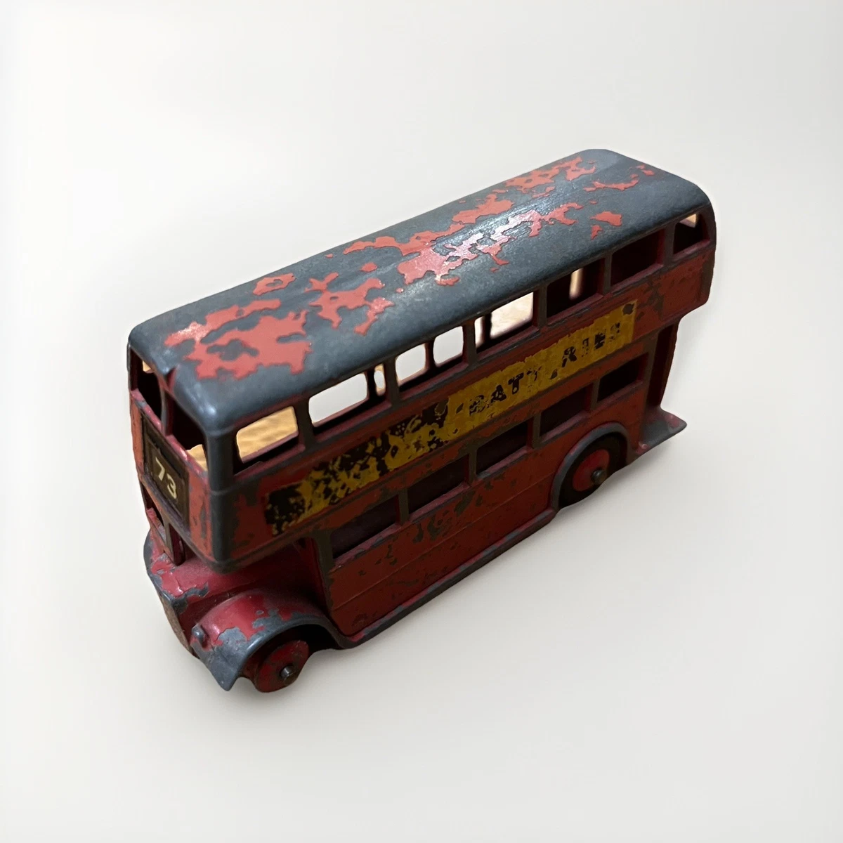 Dinky Toys 290-29C Double Deker Bus Dunlop En Boite D'origine Avec