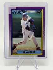 1990 Topps Base Set Bo Jackson #300 Kansas City Royals Baseball Card