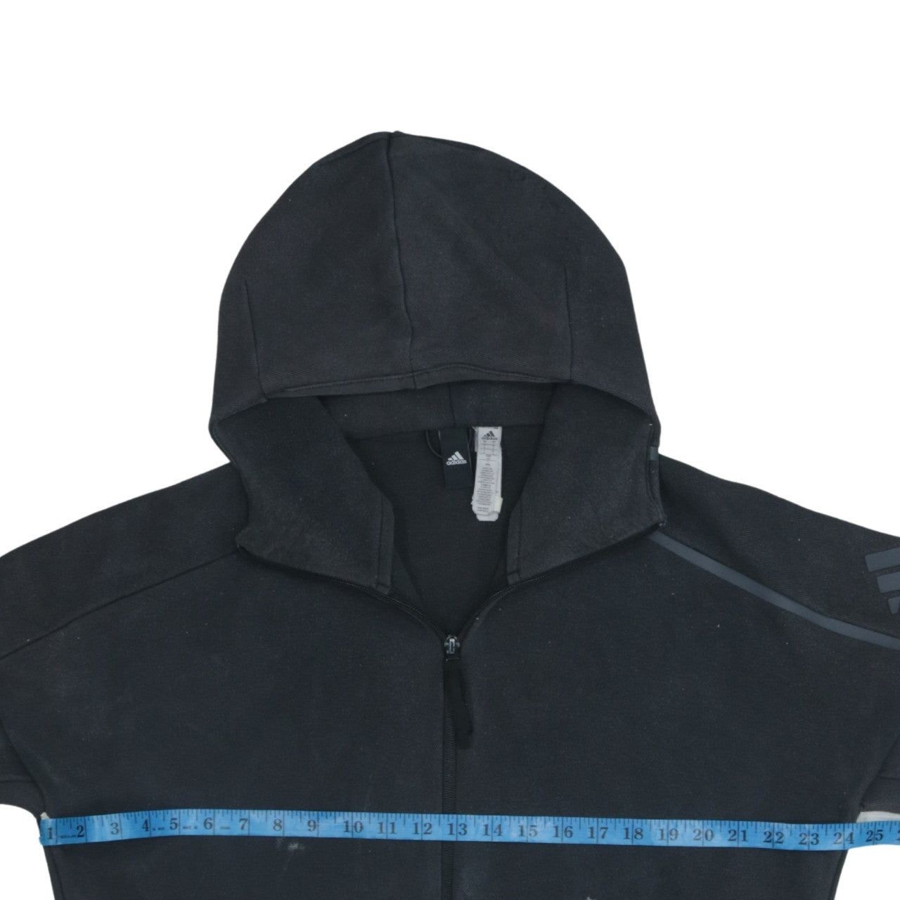 Adidas Black Hoodie Mens L image 5