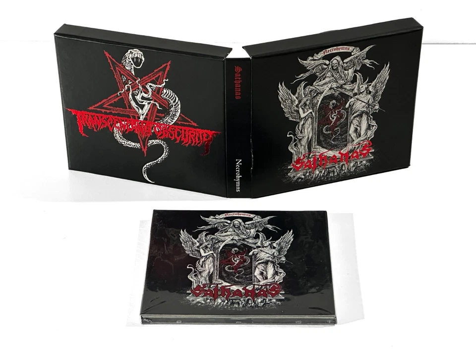 SATHANAS Necrohymns CD Digipak BOXSET Bathym Foto 2 de 3