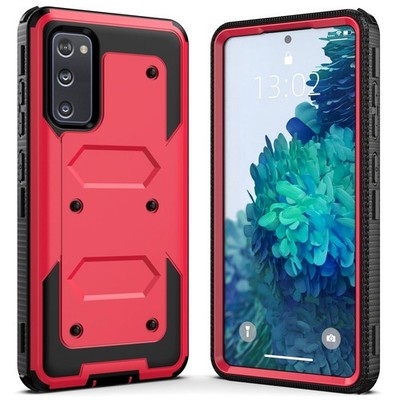 For Samsung Galaxy S20 FE 5G Case, Heavy Duty Rugged Shockproof Dual Layer Cover