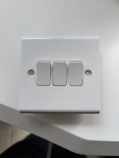 Three Switch Light Plate