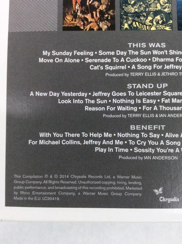 Jethro Tull The Triple Album Collection CD - Imagen 11 de 11
