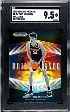 2022-23 Panini Prizm Draft Chet Holmgren Brilliance SILVER PRIZM SGC 9.5 RC