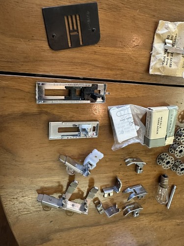 SEARS KENMORE SUPER HIGH SHANK, Greist Rotary binder hemmer Bobbins Sewing LOT - Picture 7 of 16