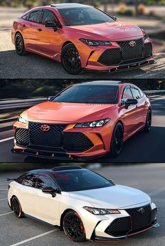 For 2019-2022 Toyota Avalon JDM 3D Wavy Mugen Style Window Visors Rain Guards - Picture 5 of 5
