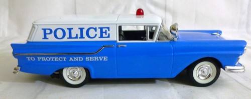 Liberty Classics 1957 Ford Police Courier Sedan - Car Bank 1:24 - Read Listing - Picture 4 of 11