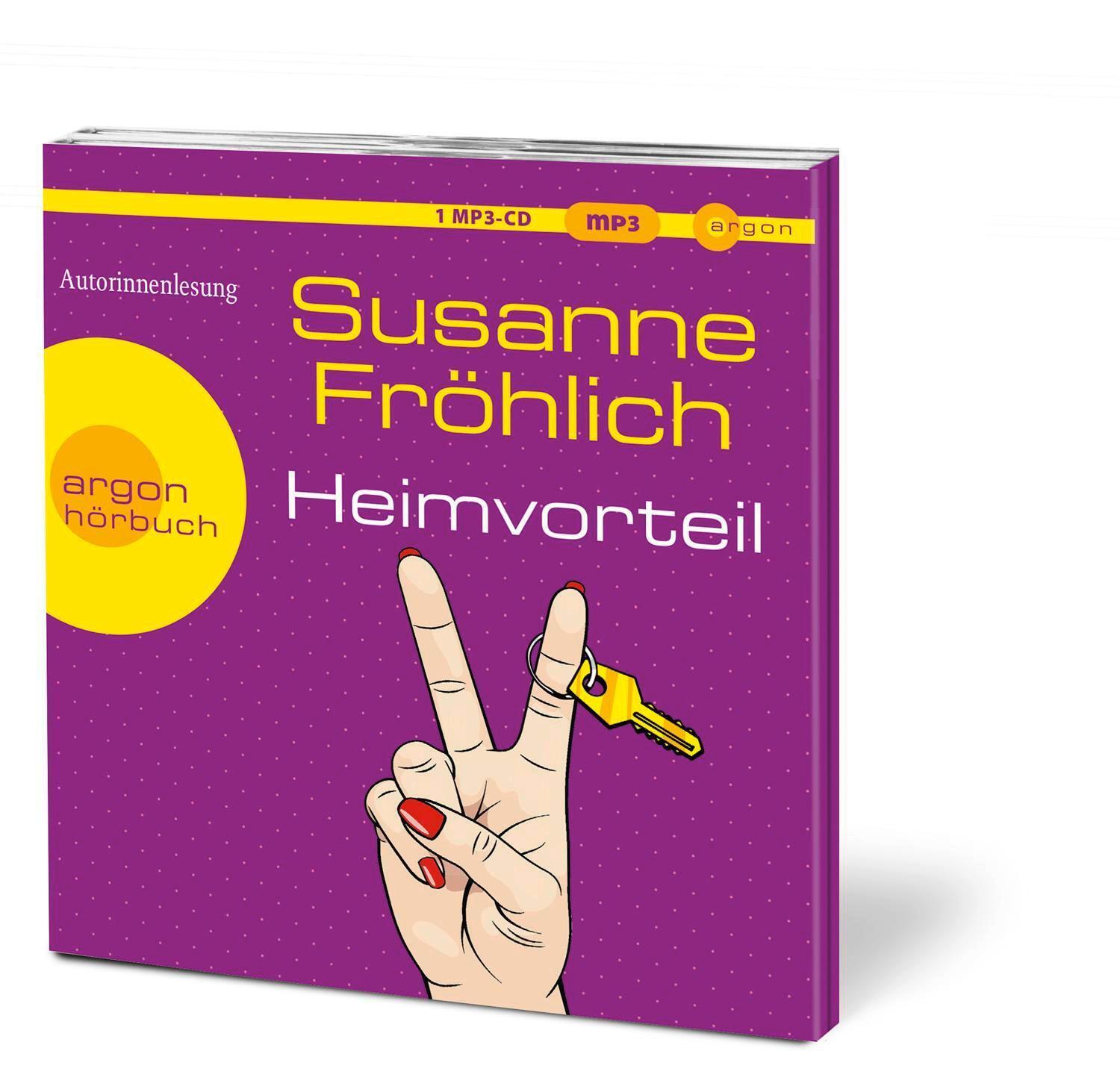 Thumbnail - Susanne Fröhlich | Heimvorteil | Mp3 | Deutsch (2022) | Roman | 154