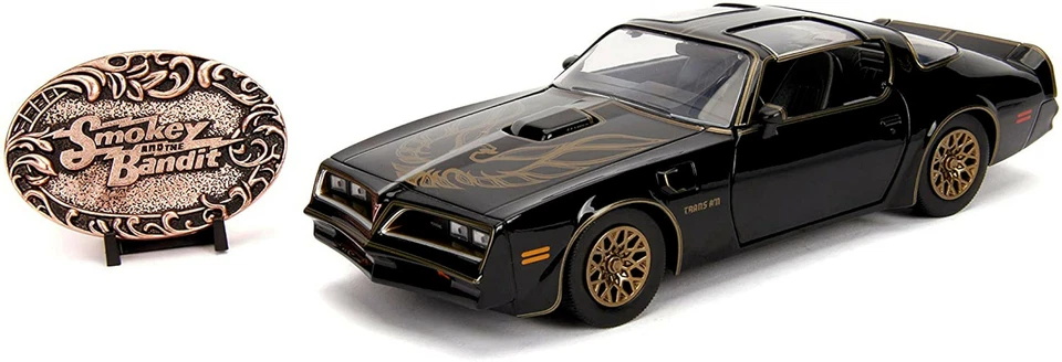 NEW Jada Toys 30998 Hollywood Rides Smokey and the Bandit 1977 Pontiac Firebird - Image 3 of 4