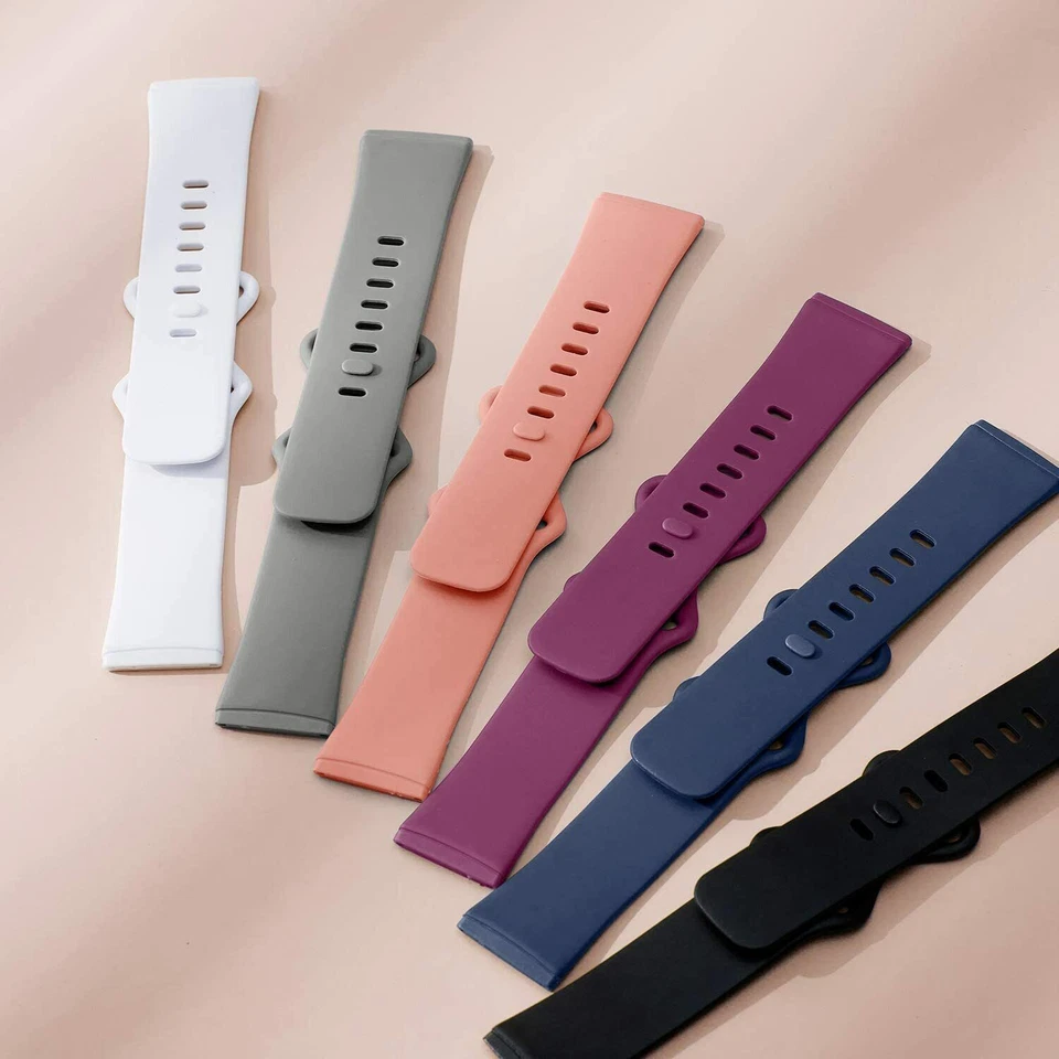 Correa de silicona deportiva de repuesto para Fitbit Versa 3 4 Sense Foto 2 de 4