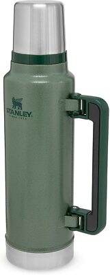 Stanley Classic Vacuum Classic Flasche Edelstahl großer Flachmann 1,4 l grün 