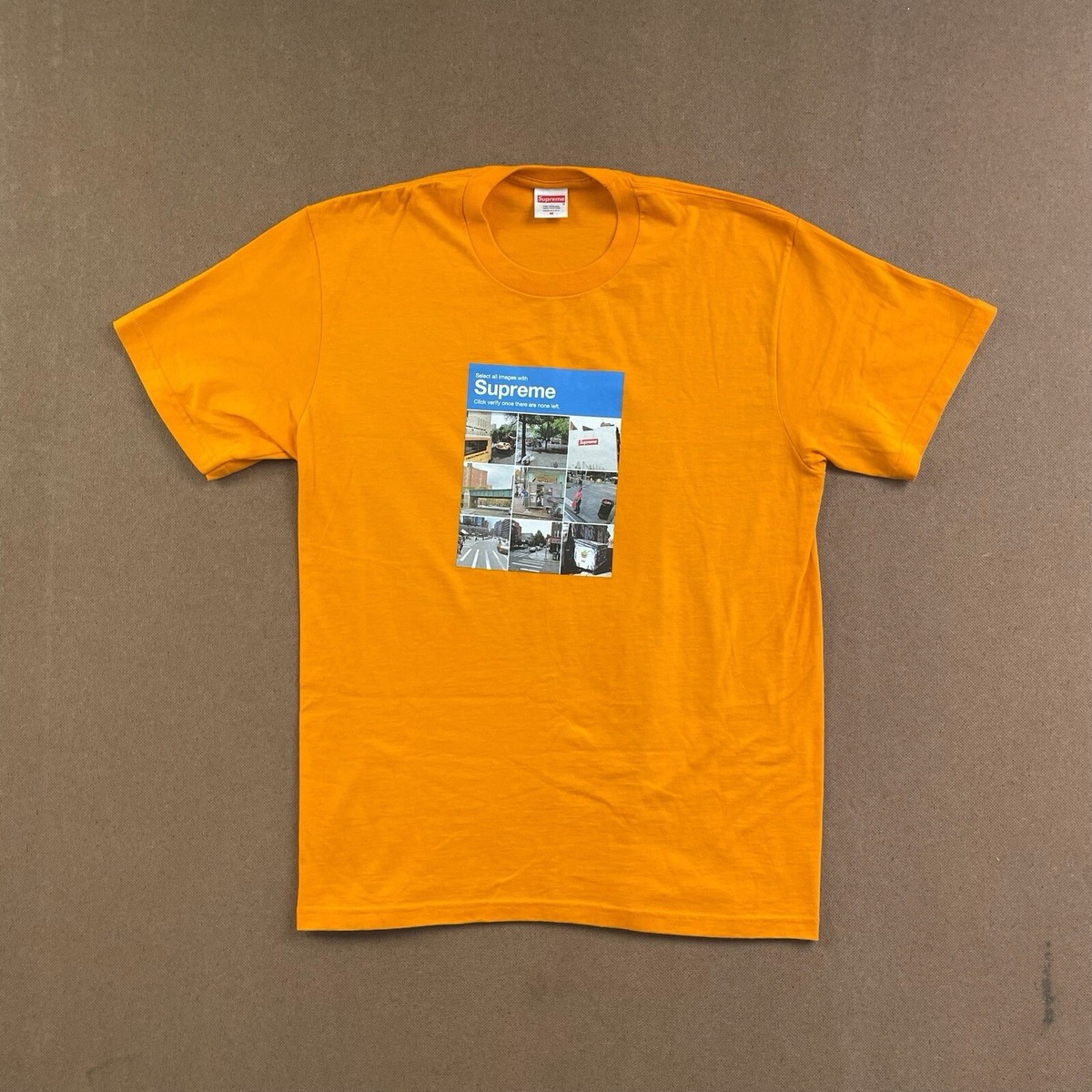 Supreme FW20 Captcha Verification Graphic Tee Authentic Streetwear