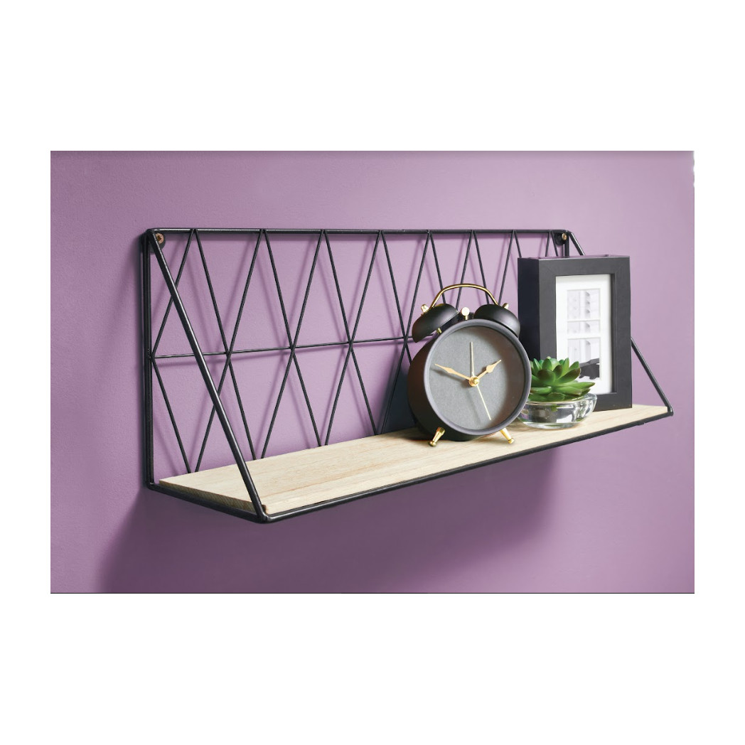 Estante de pared de madera Zig Zag - CHELF