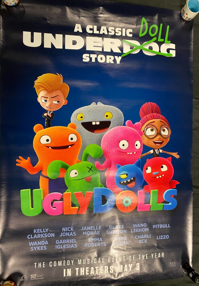 Poster Uglydolls Pitbull Uglydolls Movie Poster Ugly Dolls 2019